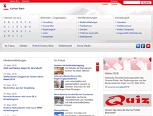 Tablet Screenshot of be.ch